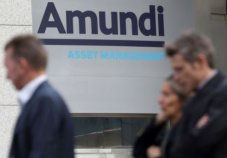 Le logo d'Amundi