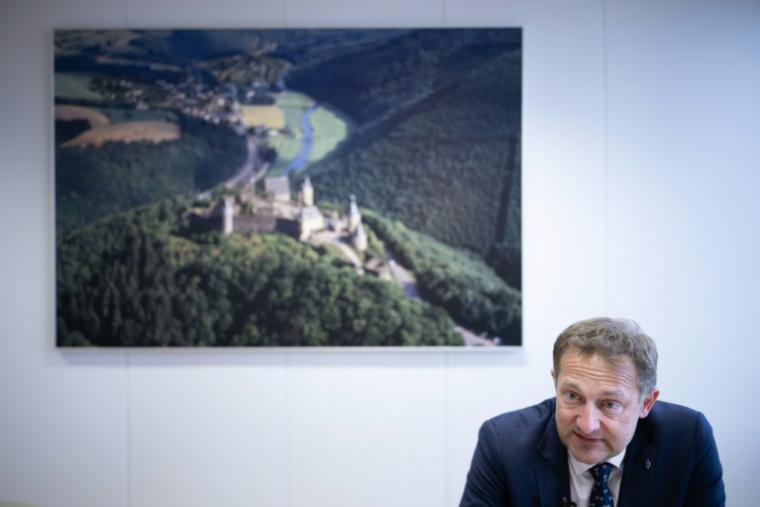 Le commissaire européen à l'Agriculture Christophe Hansen, à Bruxelles le 24 février 2026 ( AFP / JOHN THYS )
