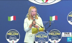 Italie : la candidate d'extrême droite Giorgia Meloni arrive en tête des élections