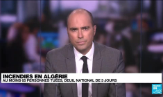 En Algérie, le bilan des feux de forêt s'alourdit à 65 morts