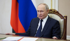 Vladimir Poutine à Moscou, en Russie, le 24 octobre 2025. ( POOL / ALEXEI BABUSHKIN )