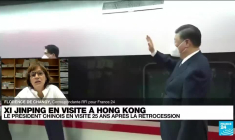 Le président chinois Xi Jinping en visite à Hong Kong