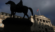 La Banque d'Angleterre à Londres