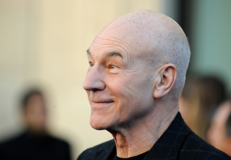 Patrick Stewart à Hollywood en Californie le 23 janvier 2011, aux États-Unis ( AFP / ROBYN BECK )