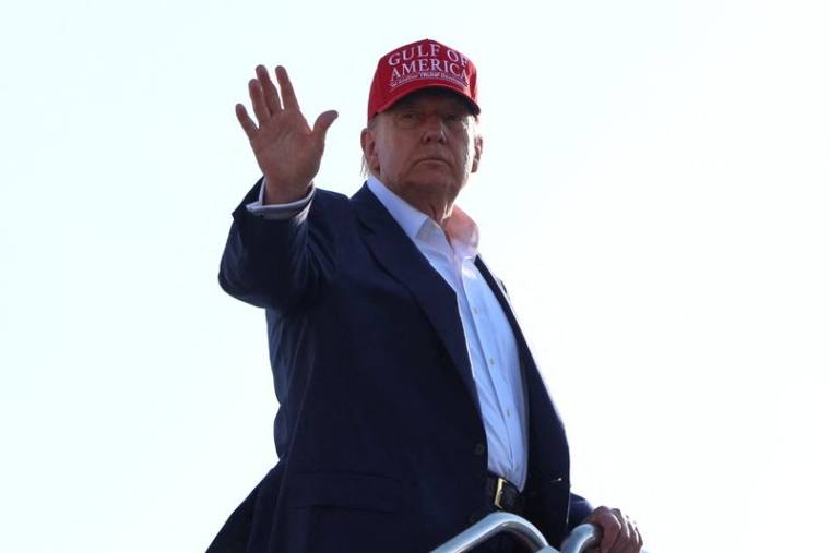 Le président des États-Unis Donald Trump