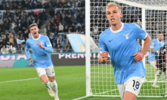 La Lazio fait tomber l'AC Milan