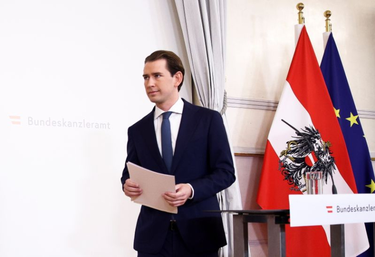 AUTRICHE: DÉMISSION DU CHANCELIER KURZ, VISÉ PAR UNE ENQUÊTE POUR CORRUPTION