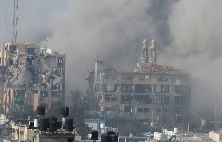 Une frappe israélienne à Gaza