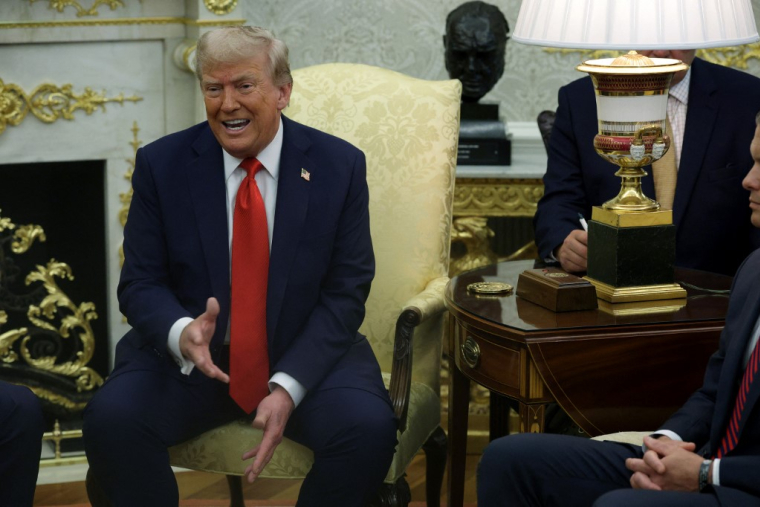 Donald Trump à Washington, aux États-Unis, le 3 septembre 2025. ( GETTY IMAGES NORTH AMERICA / ALEX WONG )