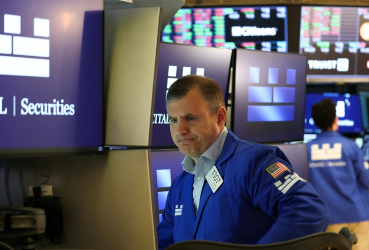 Un opérateur à la Bourse de New York, le 4 août 2026 ( AFP / TIMOTHY A. CLARY )