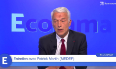 Patrick Martin (MEDEF) : "Il faut que le MEDEF soit plus actif dans le débat d'idées !"