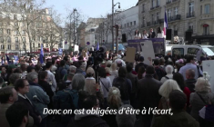 8 mars: Némésis organise son propre rassemblement à Paris