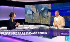 Noémie Calais, éleveuse de porcs : "Enfermer les animaux, c'est ce qui les rend malades"