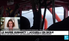 Le navire Humanity 1 accueilli en Sicile