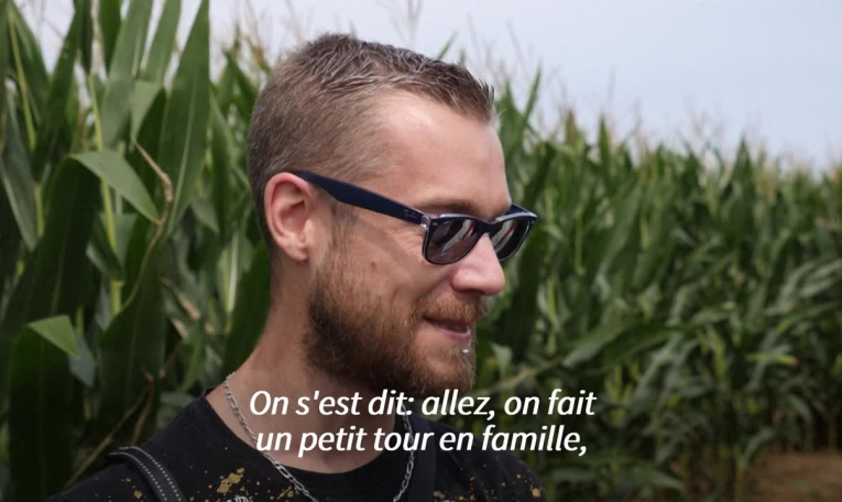 En Alsace, le labyrinthe dans le maïs fait un tabac
