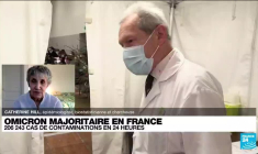 Covid-19 : le variant Omicron désormais majoritaire en France