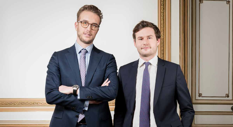 Louis de Fels et Edwin Faure, co-gérants du fonds RJ Funds Smicrocaps chez Gay-Lussac Gestion. (© DR)