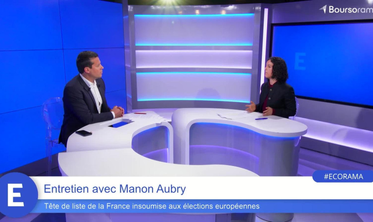 Manon Aubry (LFI) : "L'économie française ne s'est pas écroulée avec un déficit à 5% !"