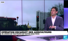 Opération escargot des agriculteurs : un convoi de tracteurs est entré dans Paris
