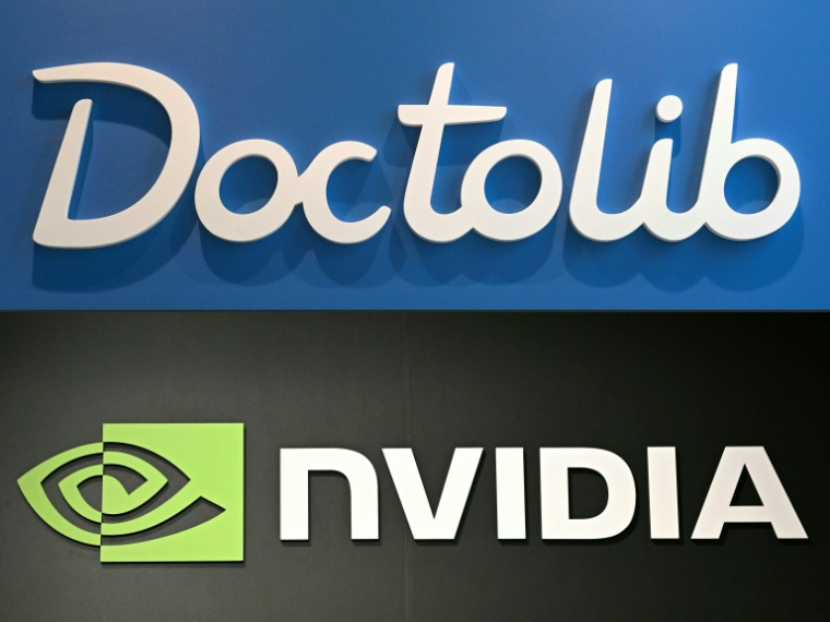 Le géant américain des puces Nvidia va entrer au capital de la plateforme française de prise de rendez-vous médical Doctolib  ( AFP / Grégoire CAMPIONE )
