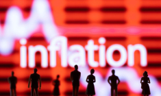 Un graphique illustrant l'inflation