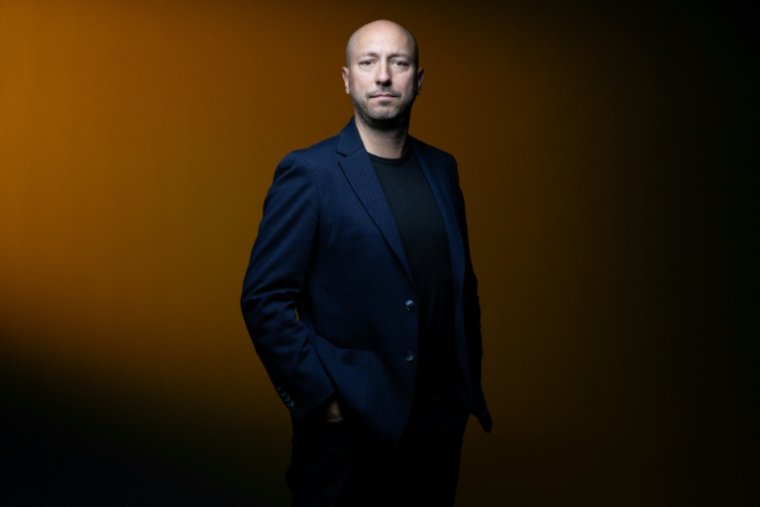 Guillaume Princen, directeur international des entreprises technologiques d'Anthropic, le 16 avril 2026à Paris ( AFP / Joel Saget )