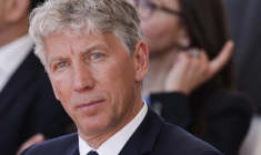 Stéphane Courbit, fondateur de Banijay group, à Marseille le 8 mai 2024. ( POOL / LUDOVIC MARIN )