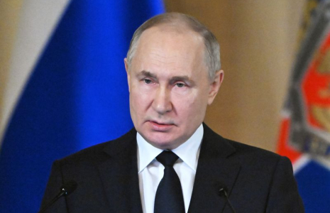 Le Président russe Vladimir Poutine