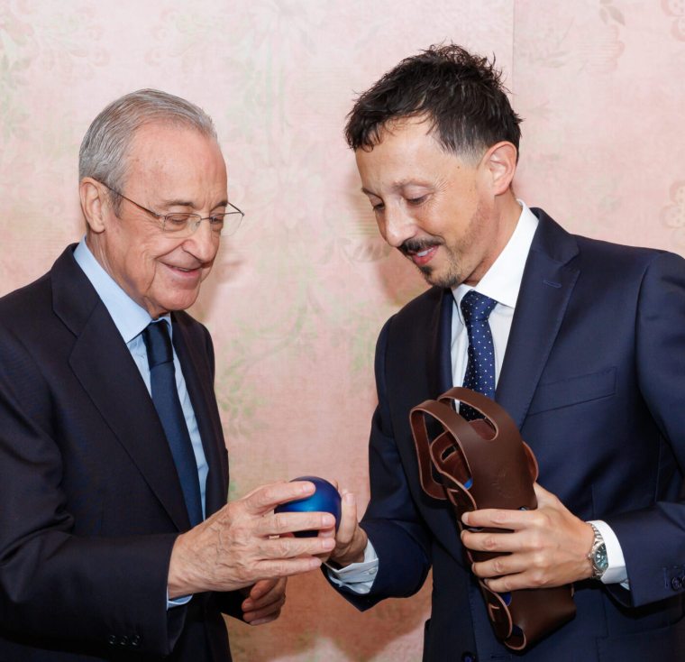 Le cadeau très local de Longoria à Florentino Pérez