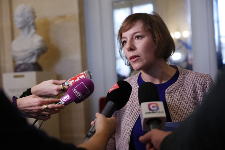 Sarah Legrain à Paris, le 14 novembre 2022. ( AFP / THOMAS SAMSON )