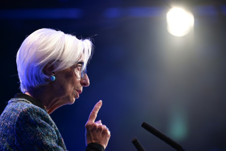 ECB head Christine Lagarde  ( AFP / Kirill KUDRYAVTSEV )