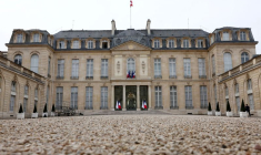 Vue sur le Palais de l'Elysée