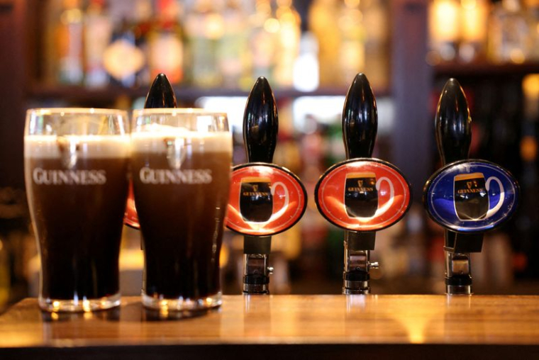 Guinness 0.0 au pub The Devonshire à Soho