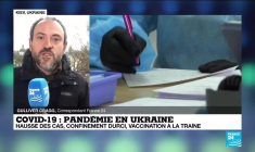 Pandémie de Covid-19 en Ukraine : hausse des cas, confinement durci et vaccination à la traine