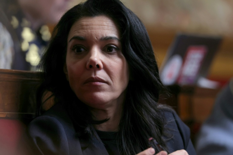 La députée LFI Sophie Chikirou à l'Assemblée nationale, le 13 mai 2026 à Paris ( AFP / Thomas SAMSON )