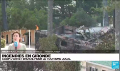 Incendies en Gironde : coup d'arrêt brutal pour le tourisme local