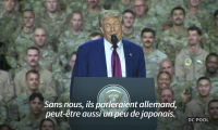 L'Europe parlerait allemand sans les Etats-Unis, répète Trump
