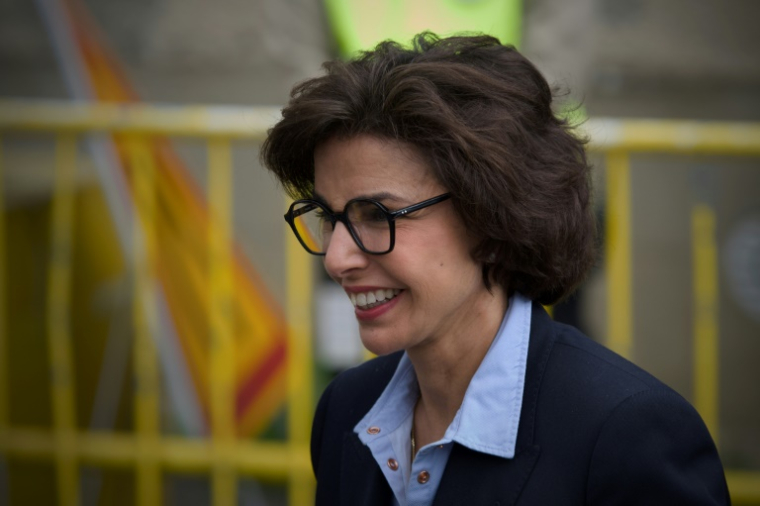 La ministre de la Culture Rachida Dati à Bourges le 16 avril 2025 ( AFP / GUILLAUME SOUVANT )