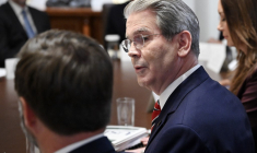 Scott Bessent à Washington, aux États-Unis, le 26 août 2025. ( AFP / MANDEL NGAN )