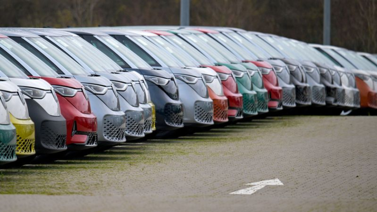 Des véhicules électriques Volkswagen ID. Buzz à Hanovre