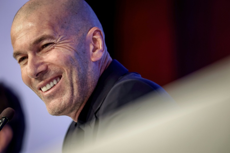 Zinedine Zidane à Paris le 18 septembre 2026 ( AFP / FRANCK FIFE )