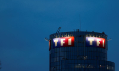 Le logo de la chaîne de télévision française TF1