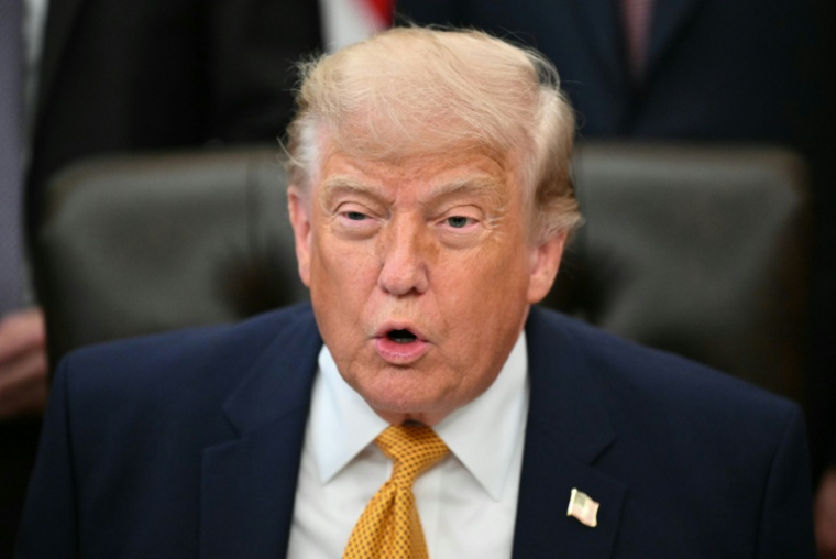 Le président américain Donald Trump dans le Bureau ovale de la Maison Blanche, le 22 juin 2026 à Washington ( AFP / Mandel NGAN )
