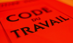 Le Code du Travail en France. ( AFP / DENIS CHARLET )