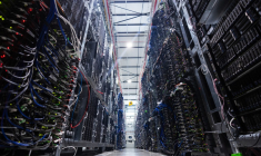 Un data center à Roubaix. ( AFP / SAMEER AL-DOUMY )