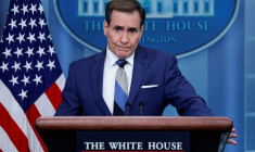 John Kirby, coordonnateur des communications stratégiques du Conseil de sécurité nationale de la Maison Blanche à Washington, aux États-Unis