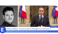 B. Morel : "On avance comme des zombies vers la dissolution, avec le risque de la rendre inéluctable !"