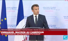 Macron rejette un "deux poids, deux mesures" dans la livraison d'armes à l'Ukraine