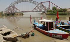 Le fleuve Indus près du fleuve Lansdowne à Sukkur en Inde le 28 avril 2025 ( AFP / Shahid ALI )