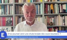 D’où pourrait venir une chute brutale des cours boursiers ?